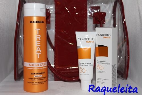 Piel y cabello protegidos con los solares de Montibello