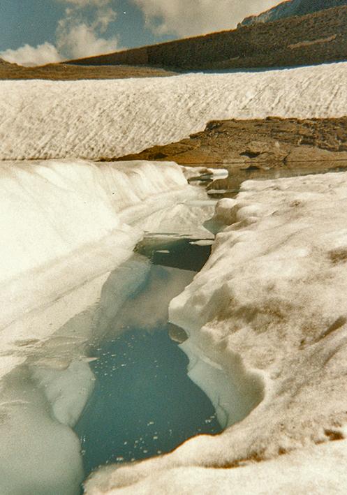 Lago de Marboré helado