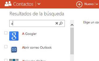 contactos Outlook
