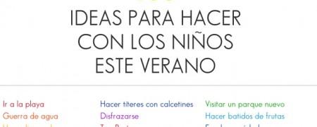 Cien ideas para hacer con niños en verano
