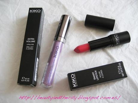 Últimas compras en KIKO - labios