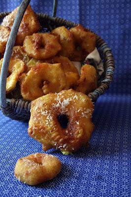 Falsas rosquillas de fruta