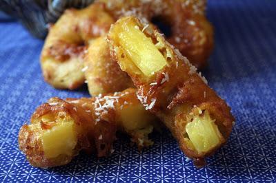 Falsas rosquillas de fruta