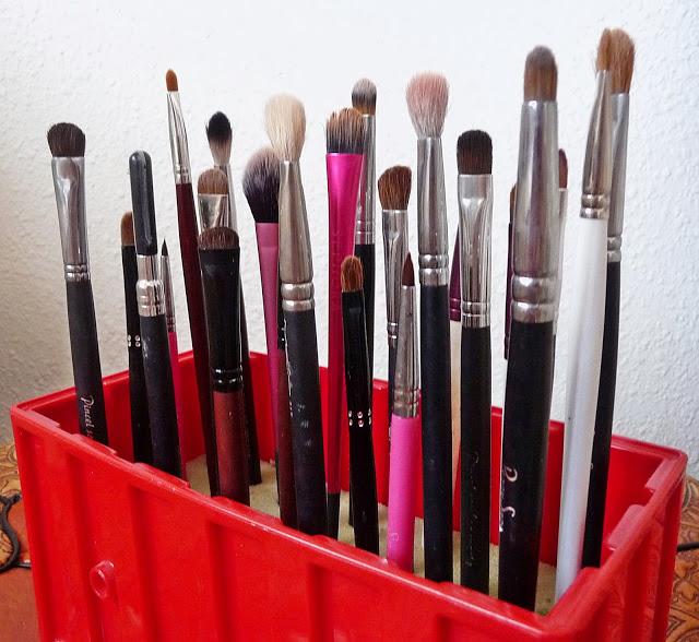 Maceta brochil casera