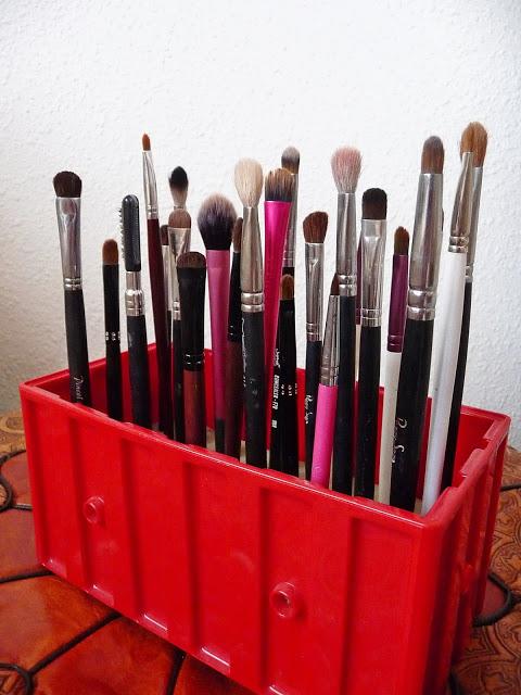 Maceta brochil casera