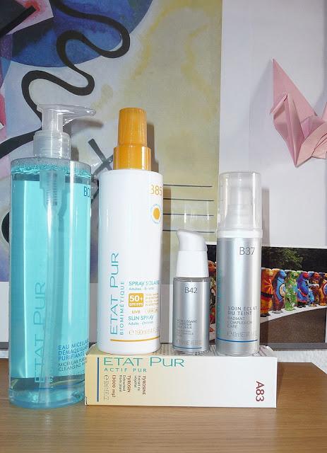 Rostro limpio y cuidado con Etat Pur