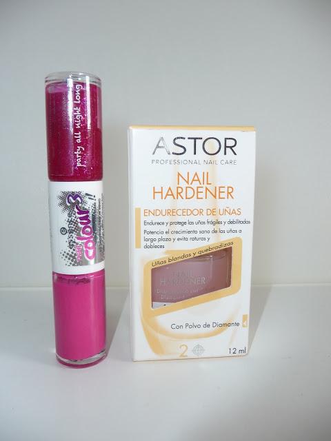 Manicura de urgencia: Endurecedor de uñas de Astor y esmalte de Essence