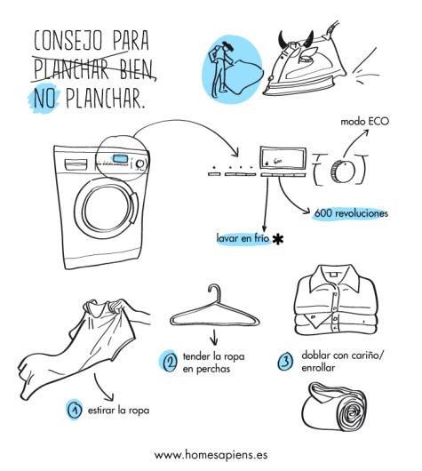 consejos para no planchar