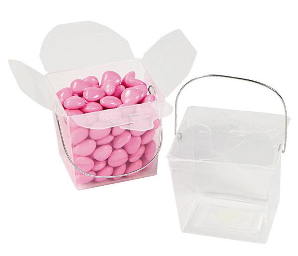 cajitas transparentes para bodas