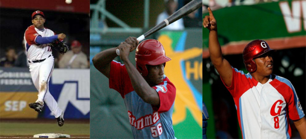 Michel Enriquez, Alfredo Despaigne y Yordanis Samón serán los primeros peloteros cubanos en activo en jugar en ligas profesionales.