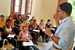 Estudiantes universitarios. Foto: Roberto Ruíz