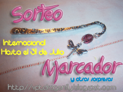 Sorteo Marcador Libélula