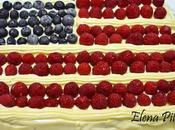 Tarta-bandera julio (July Flag Cake)