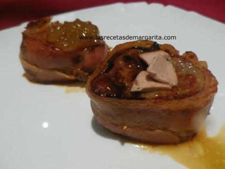 Solomillo de cerdo a la miel con beicon