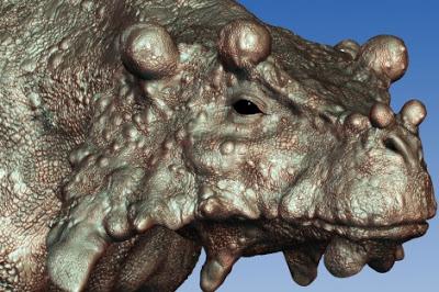 Reptil de Cabeza Bulbosa