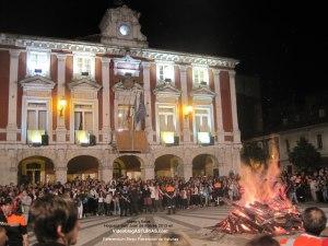 Hoguera  San Juan Mieres 2013 - Video y fotos