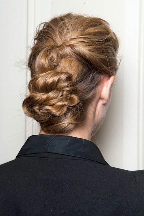 Some of the greatest hair updos seen on fashion shows - Spring/Summer 2013