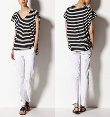 Navy stripes