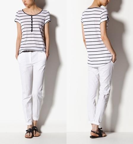 Navy stripes