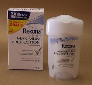 “Maximum Protection” de REXONA nos ayuda a combatir el exceso de sudoración