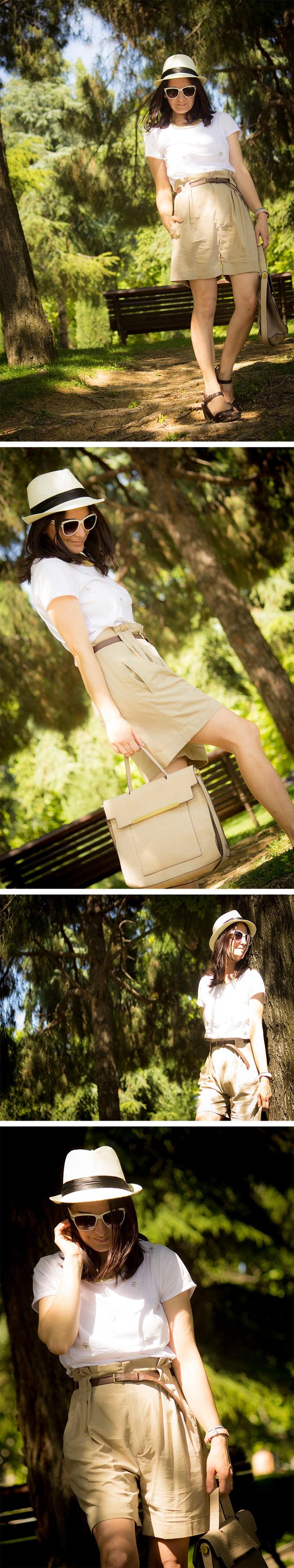 Bermudas de talle alto