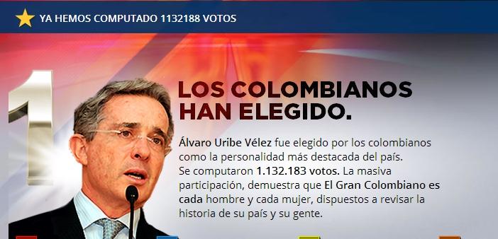 URIBE ES EL GRAN COLOMBIANO!!!!!!!