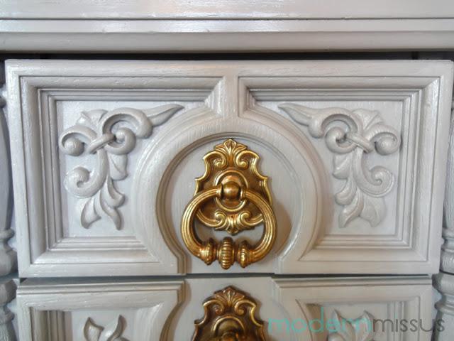 Before & After...Un aparador restaurado