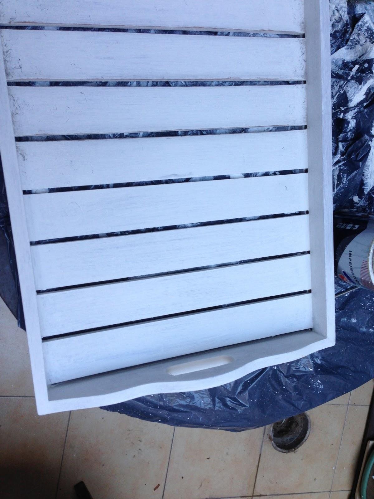 DIY:Renovando una bandeja