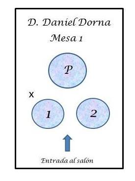 interior tarjeta individual boda