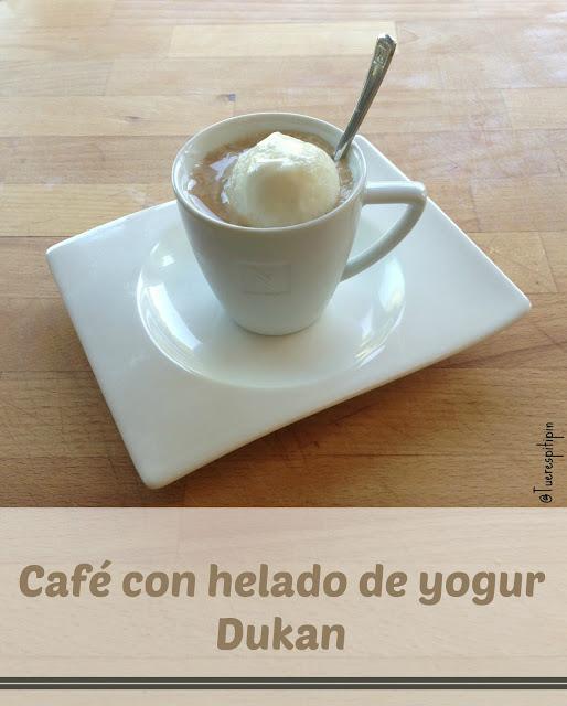 Café con helado de yogur Dukan: La receta {desde fase ataque}