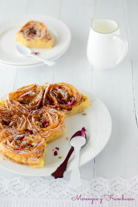 Tarta de rosas