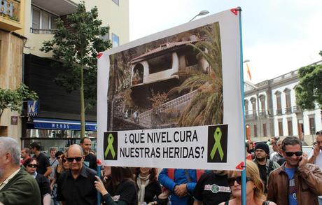 Tambor de indignación.