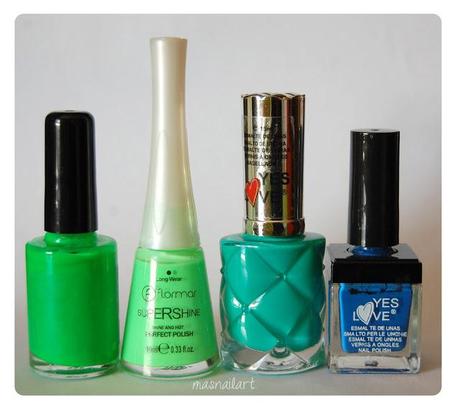 Review: Mis esmaltes favoritos de verano. Review: Mis esmaltes favoritos de verano.