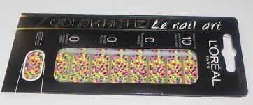 Stickers y  nuevos tonos L'oreal: Manicuras impactantes y sencillísimas.