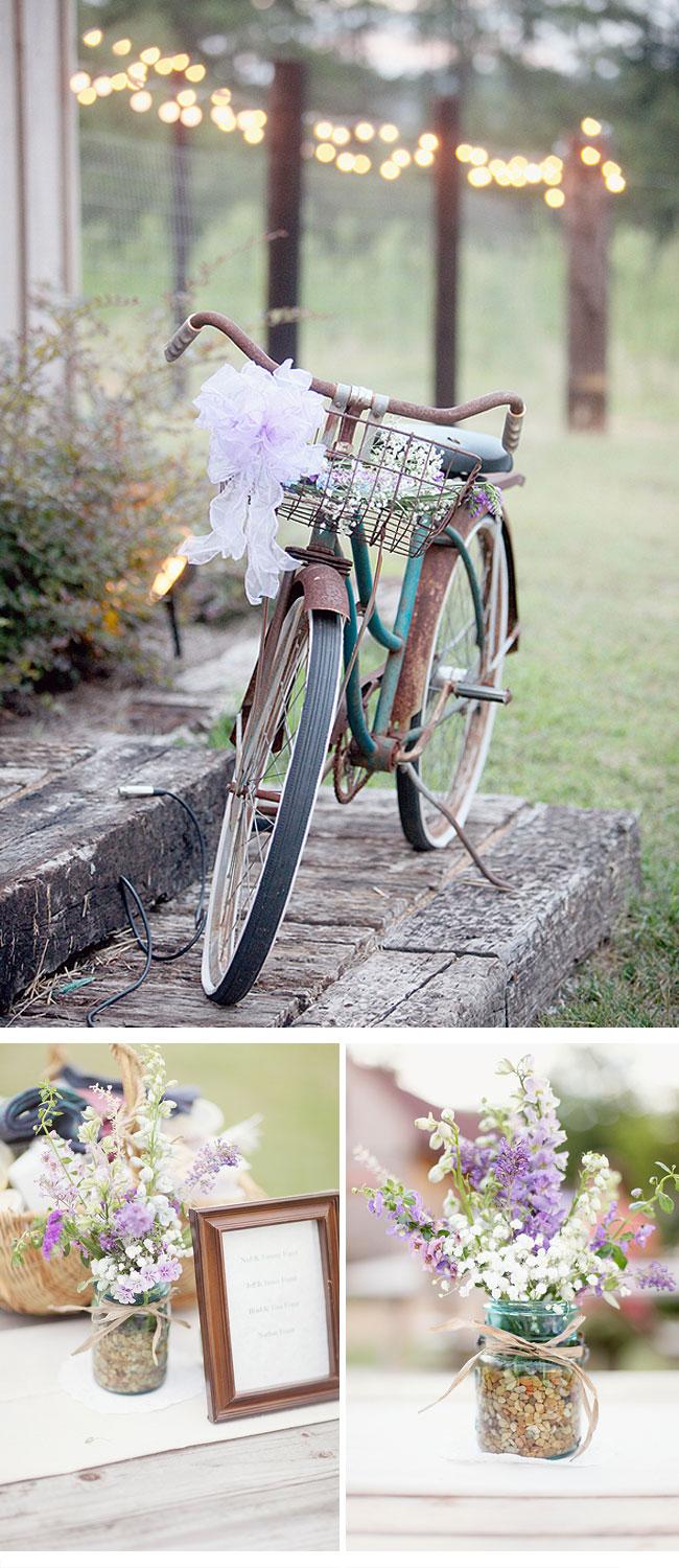 Bodas de hoy... ¡Mantas de patchwork y cestas de mimbre!