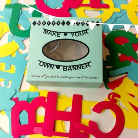 DIY Word Banner Multicolor DIY Word Banner Multicolor