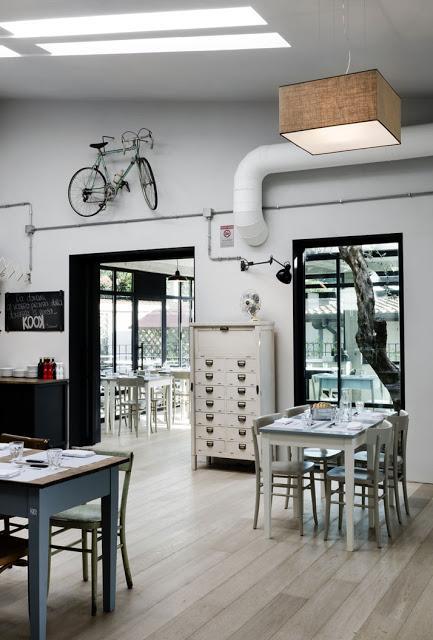 KOOK: Una pizzería de estlio industrial en Roma