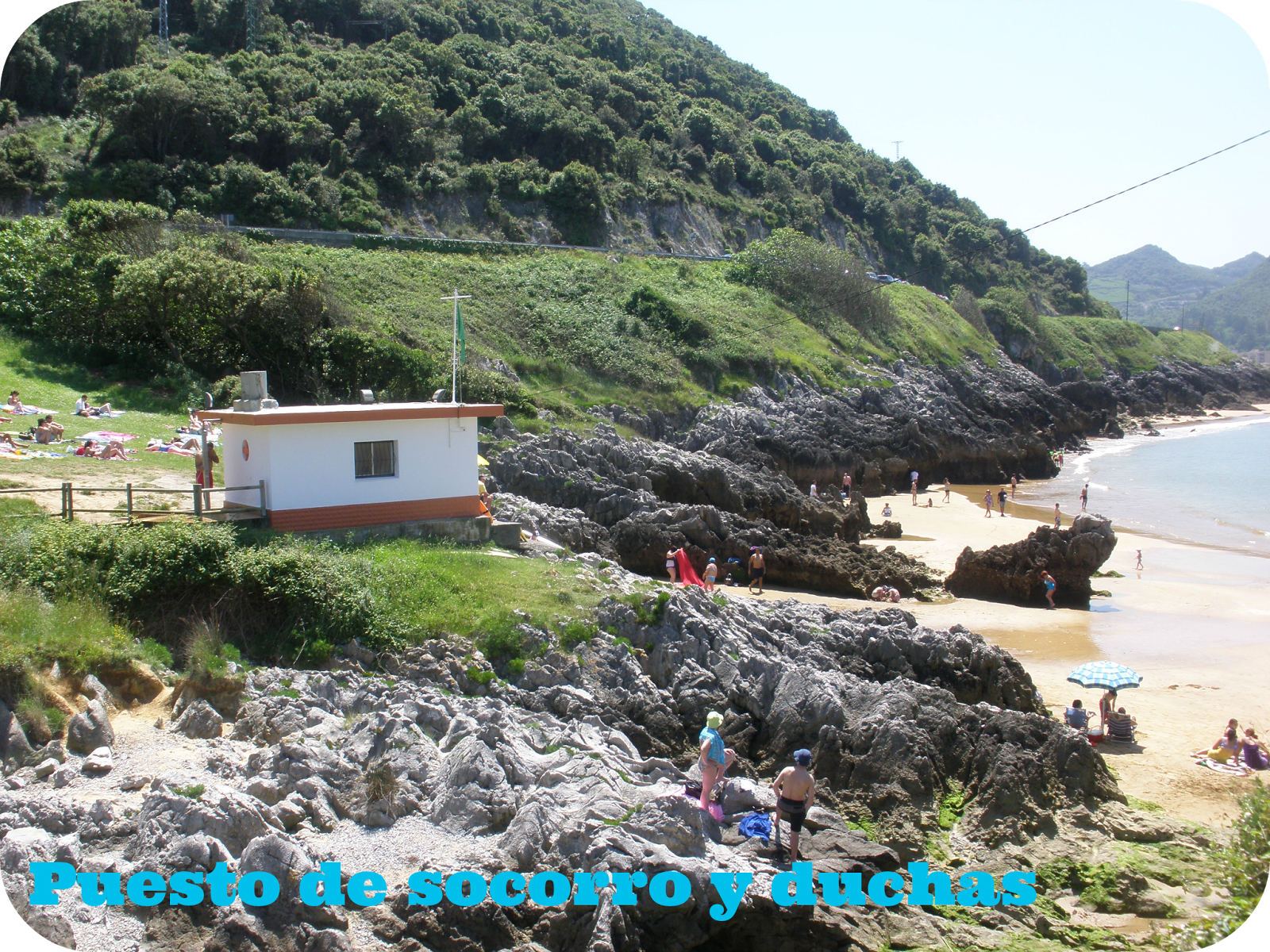 Día de playa en Islares