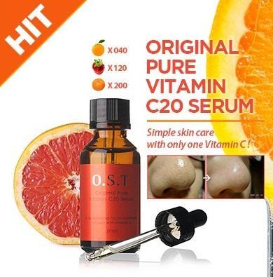“Original Pure Vitamin C20 Serum” de O.S.T. en WISHTREND (From Asia With Love)