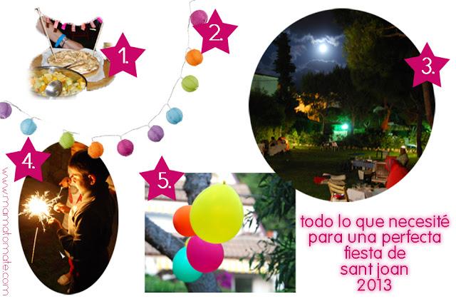 San Juan-Sant Joan y la verbena en casa Tomate