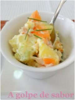 Ensaladilla de papa con mayonesa japonesa