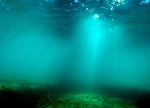 zona diaria de mínimo oxígeno en el océano
