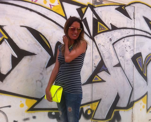 Flúor ... con Print Marinero¡¡