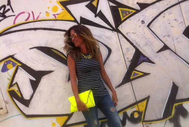 Flúor ... con Print Marinero¡¡