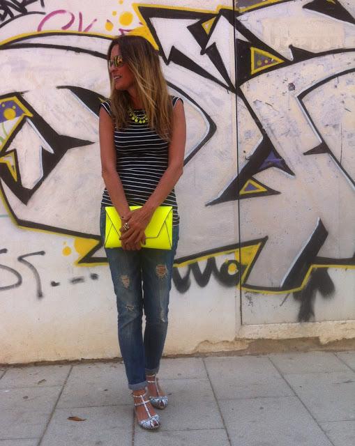 Flúor ... con Print Marinero¡¡