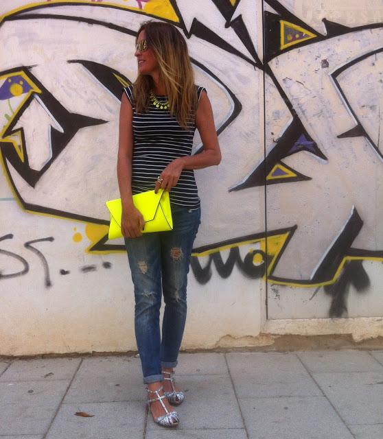 Flúor ... con Print Marinero¡¡