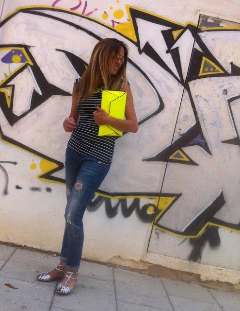 Flúor ... con Print Marinero¡¡