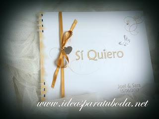 Libro de Firmas Modelo Flor