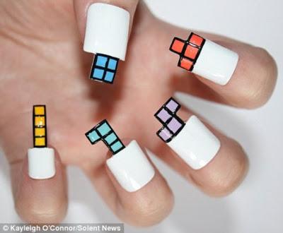 Nail Art de Tetris