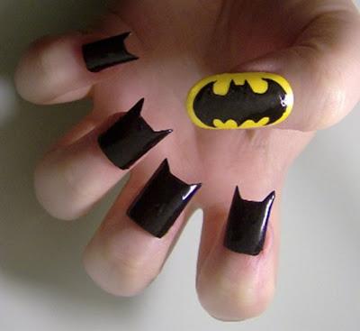 Nail Art de Batman